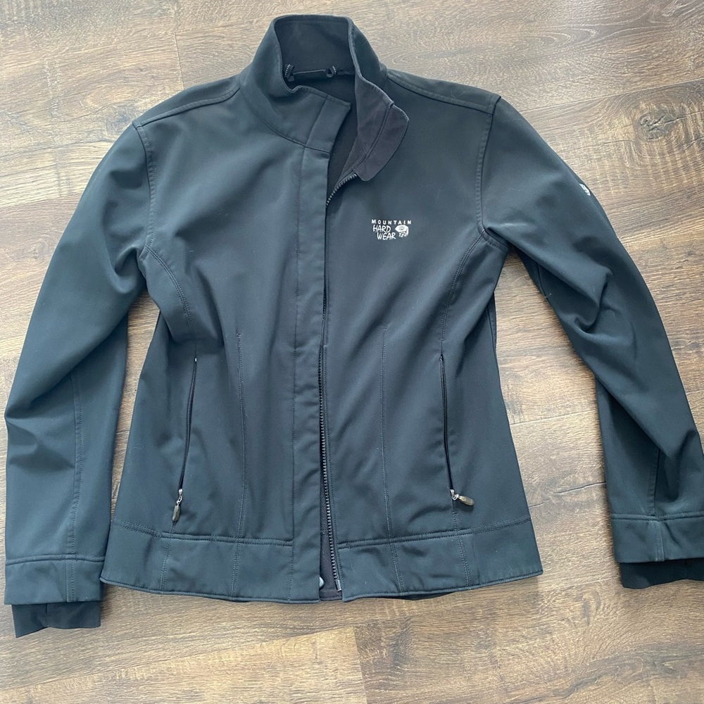 Women's Black Softshell Jacket - image 1